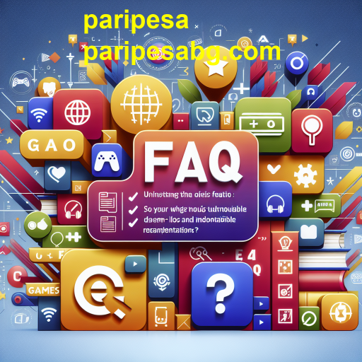 Entenda a Categoria 'FAQs' do Paripesa: Tudo o que Você Precisa Saber